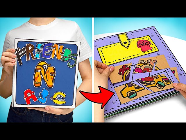 COOLES DIY Alphabet A-Z Spielbuch! LUSTIGE Spiele 🤩