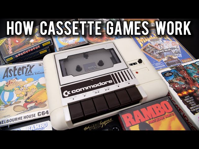 How Old-School Cassette Tape Drives Played Games | MVG