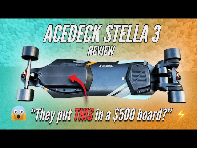 Acedeck Stella S3 Review - a Budget Belt Driven Longboard?