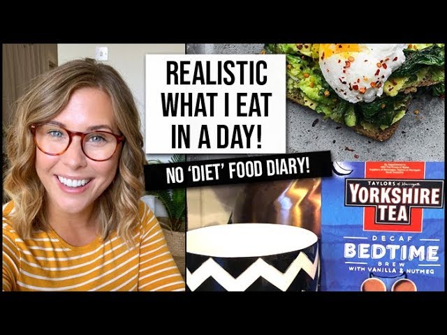 What I Eat In A Day: A Realistic No 'Diet' Food Diary | xameliax