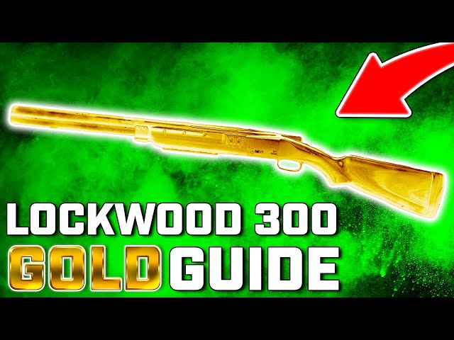 FASTEST WAY TO UNLOCK GOLD LOCKWOOD 300 IN MW2 | GOLD CAMO GUIDE