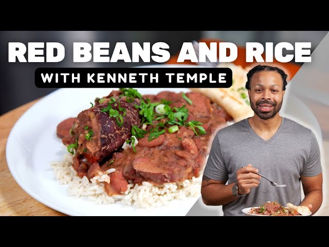 Kenneth Temple's Red Beans and Rice | An Introduction to Cajun and Creole Cooking | Food Network