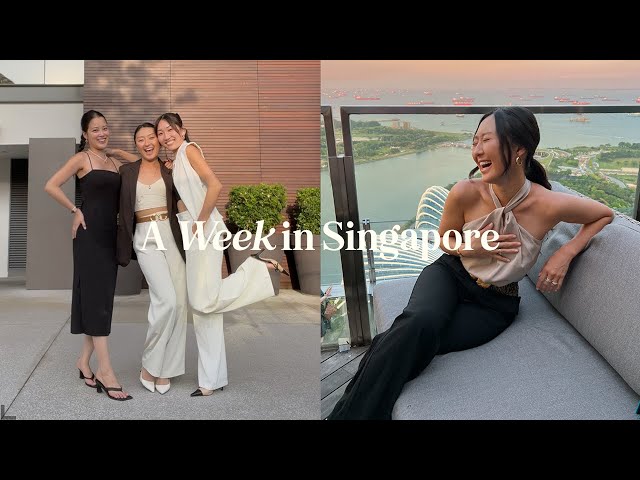 A Week in Singapore | exploring the city, new friendships, trying local food, meetup