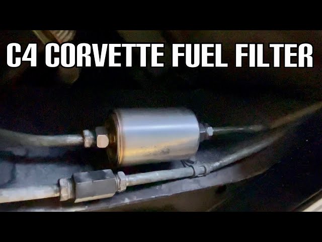 C4 Corvette Fuel Filter Change