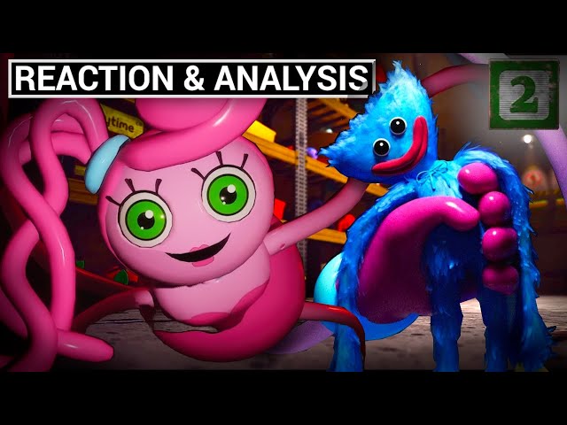 Poppy Playtime Chapter 2 : Gameplay Trailer (Full Analysis & Reaction)