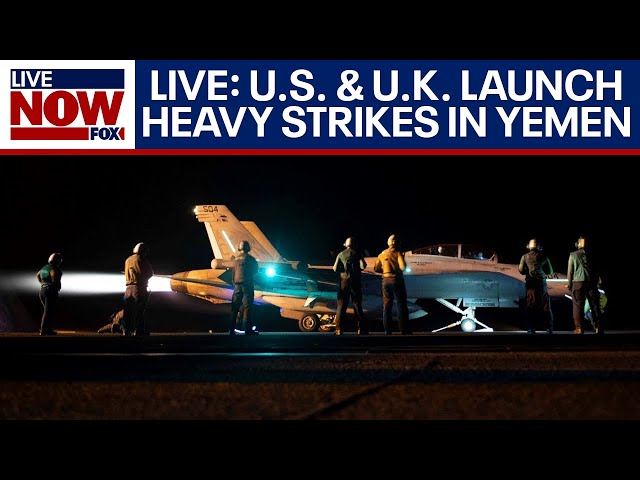LIVE: US strikes in Middle East, Syria, Iraq & Yemen hit by bombers | LiveNOW from FOX