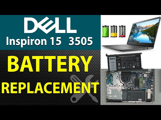 How to Easily Replace the Battery in Your DELL Inspiron 15 3505 Laptop