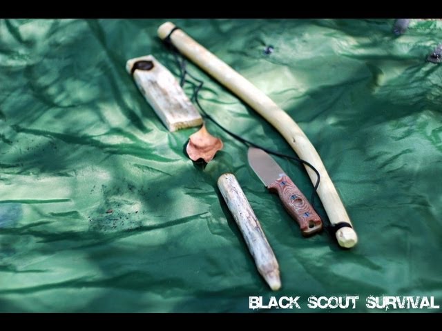 Black Scout Tutorials - Friction Fire Bow Drill Method