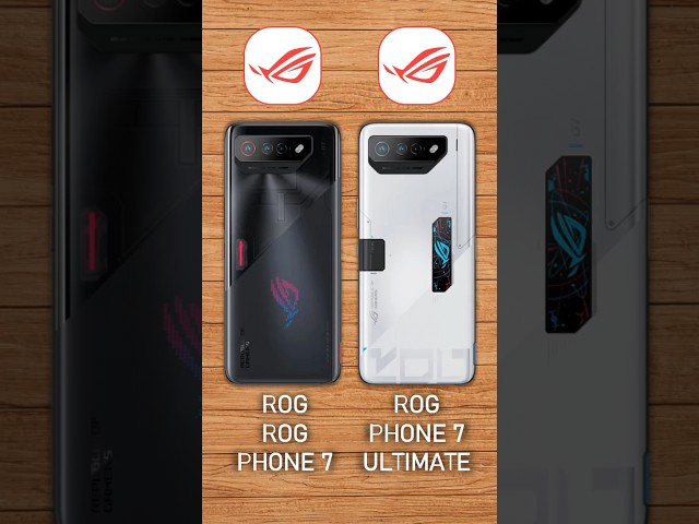 ROG Phone 7 vs ROG Phone 7 Ultimate