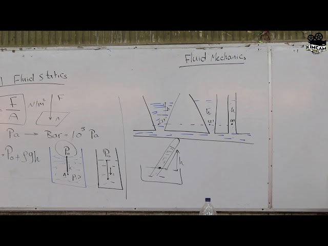 Lecture 6 - Fluid Mechanics - part 1