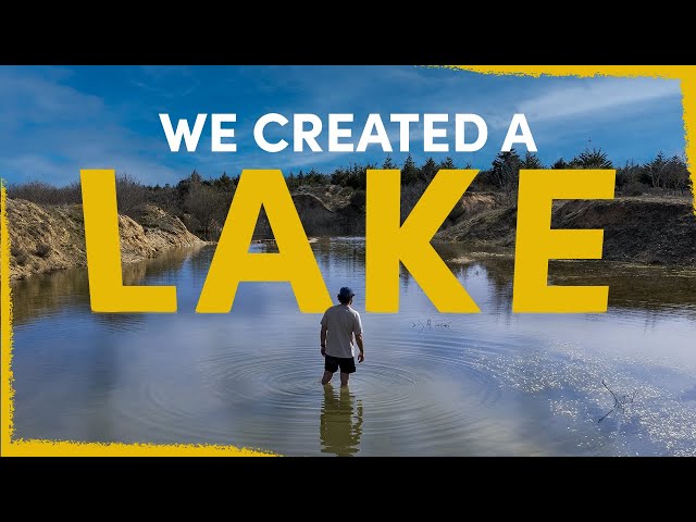 We’ve created a new lake and the results are fascinating