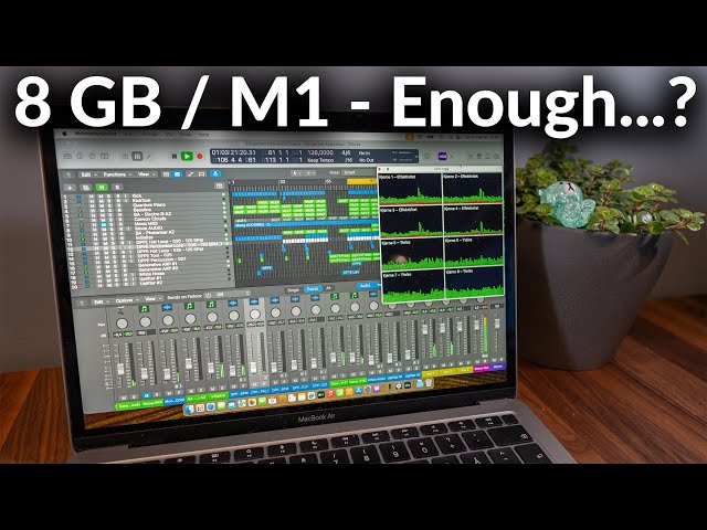 LOW-End MacBook Air M1/8GB in Music Production (Ableton 11/12 & Logic)