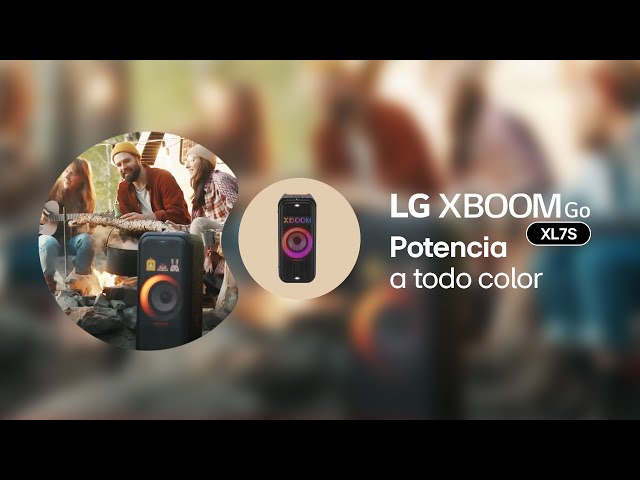 LG XBOOM XL7S: Poder para encender la fiesta | LG