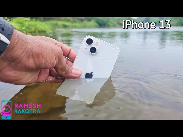 Apple iPhone 13 Water Test | IP68 Rating