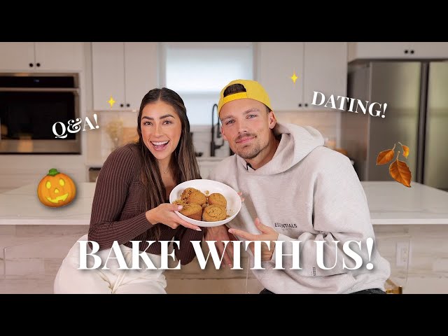 Fall Bake With Us: Get To Know My Fiancé, Dating vs Engaged, Wedding Thoughts, & More!