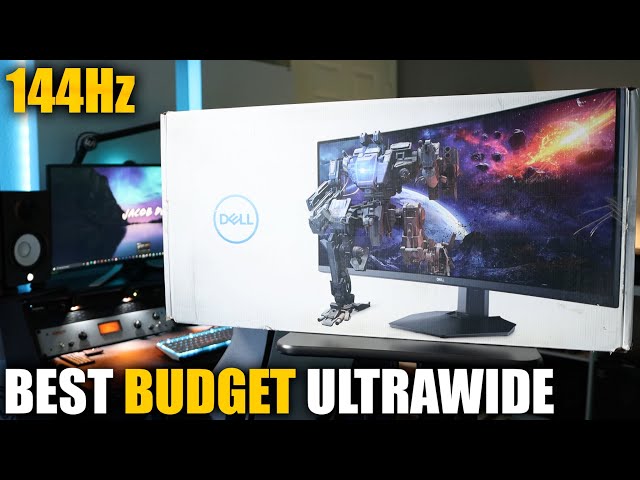 DELL'S NEW BEST BUDGET ULTRAWIDE GAMING MONITOR | DELL S3422DWG REVIEW