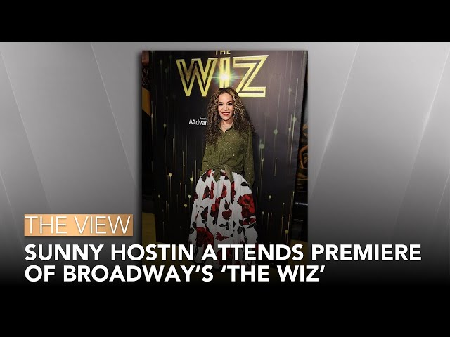Sunny Hostin Attends Premiere Of Broadway’s ‘The Wiz’ | The View