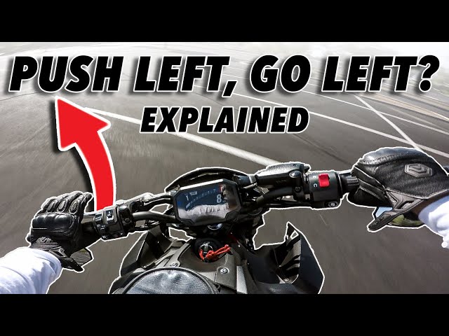 One Trick To Master Counter Steering On A Motorcycle