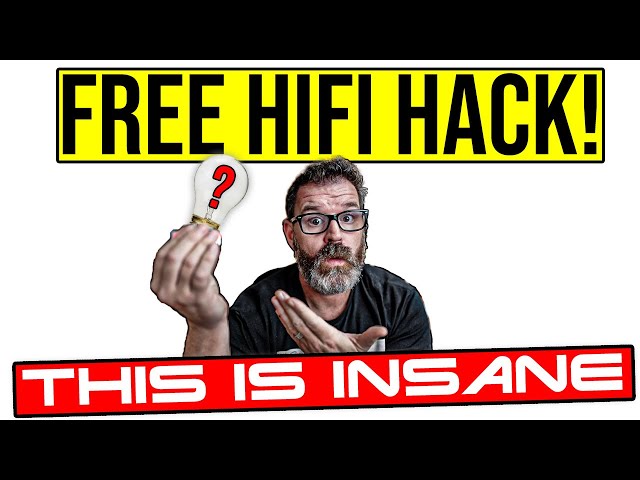 Insane Audiophile Hack will Transform Your System... AND IT'S FREE!!!!!