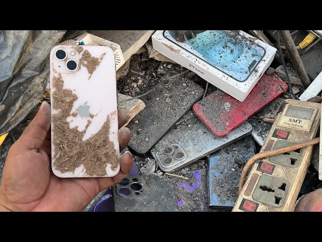 Great Day🥰 ! Found iPhone 15 Fake , iPhone 14 , Galaxy Note 10 Plus || Restore iPhone 14 DIY Cracked