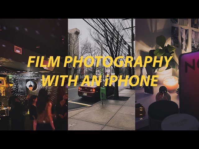 Film Photography With An iPhone - How To?
