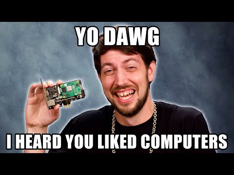 I put a computer in my computer