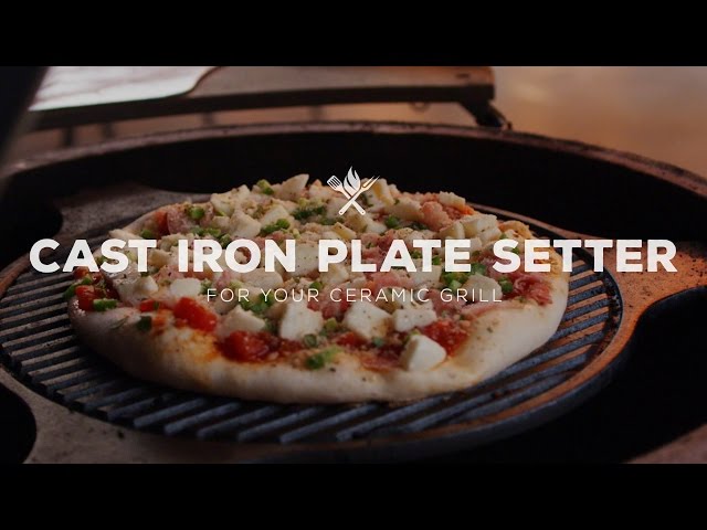 Paragon Cast Iron Plate Setter for Ceramic Grills | Product Roundup by All Things Barbecue