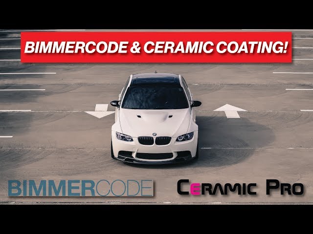 E90 M3 DAY: BIMMERCODE AND CERAMIC COATING THE CARBON LIP