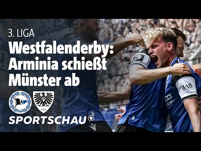 Arminia Bielefeld - Preußen Münster Highlights Dritte Liga | Sportschau