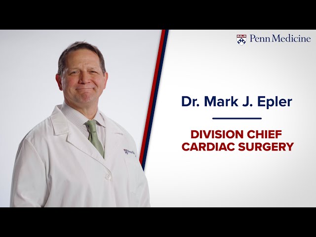Meet Dr. Mark Epler, Chief of Cardiac Surgery