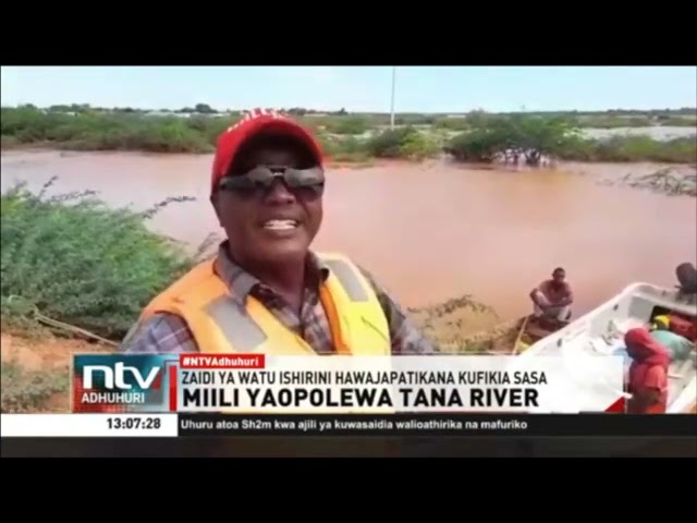Miili miwili yaopolewa Tana River baada ya boti kuzama