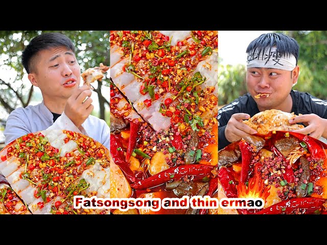 mukbang | fried chicken | How to cook fried chicken? | eating food | songsong & ermao