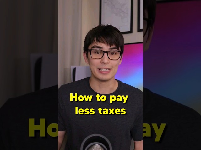 How to Pay LESS Taxes #taxes #money