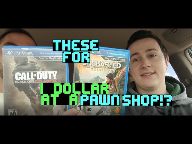 Amazing & CHEAP Pawn Shop Game Finds! PS Vita games for 1 DOLLAR! & So much more!