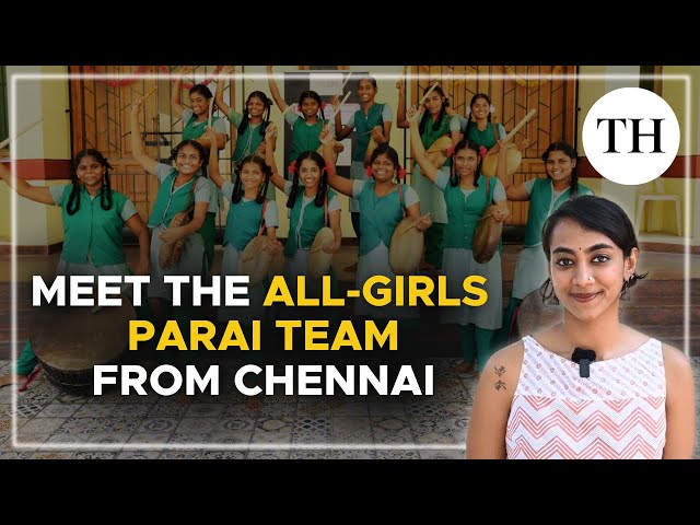 Meet the all-girls parai team from Chennai