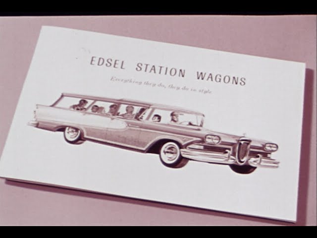 Classic Cars & Commercials: Exploring the 1957 Edsel Marketing Campaign