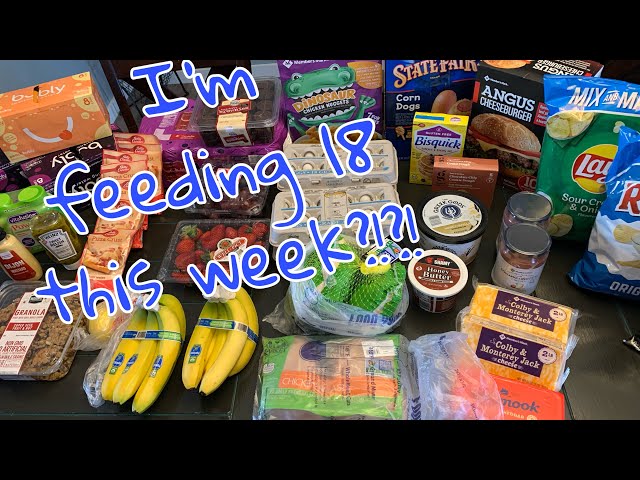 Large Family Grocery Haul Week Of 2/17