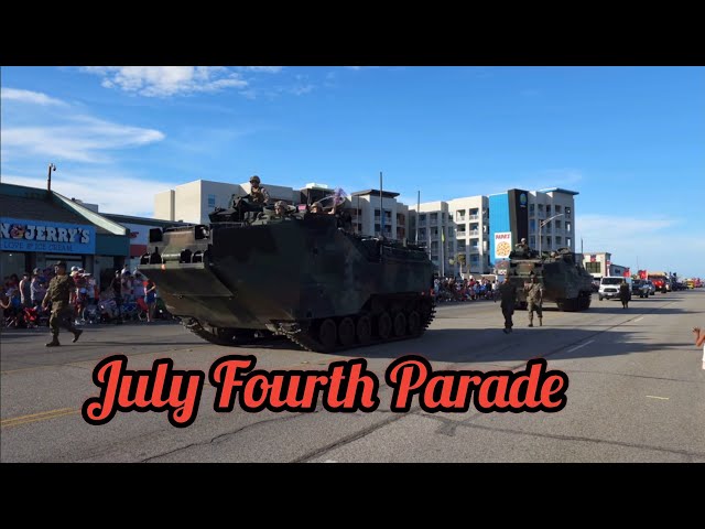 july Fourth Parade 8K video downscaled to 4K