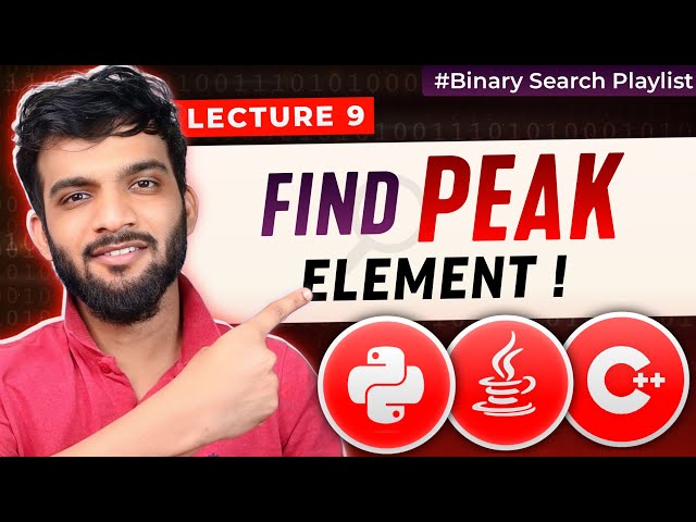 BS-9. Find Peak Element