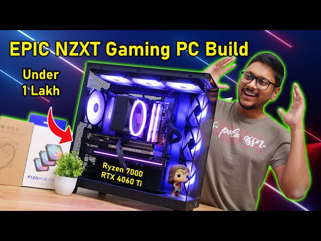 EPIC NZXT Gaming PC Build under 1 Lakh... Next Level !! 🤯🔥