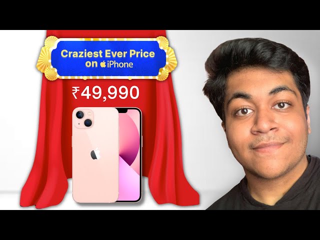 iPhone 13 Price Revealed in Big Billion Days & Amazon Great Indian Festival Sale!