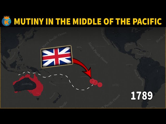 How British Mutineers Colonized Pitcairn Islands?