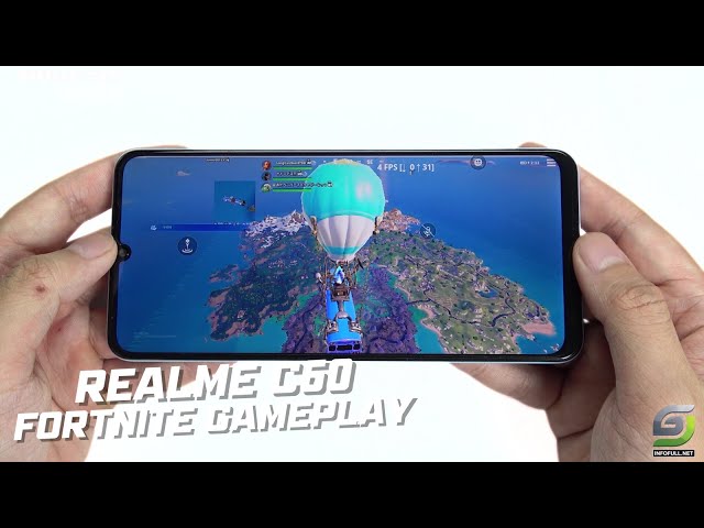 Realme C60 Fortnite Gameplay | Unisoc Tiger T612