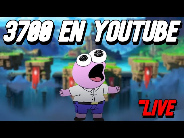 Stream Celebrando los 3700 Subs en Youtube