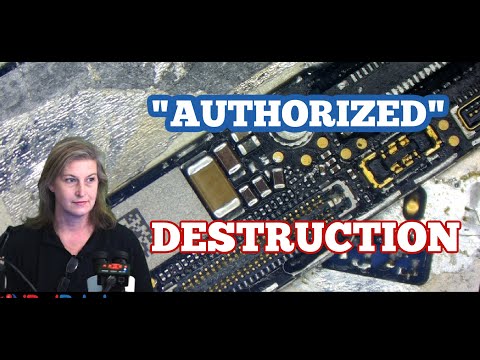 Phone Destroyed by Authorized Repair Shop