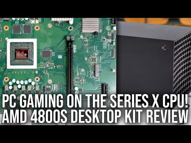 PC Gaming on the Xbox Series X CPU: AMD 4800S Desktop Kit Review
