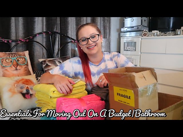 Essentials For Moving Out On A Budget|Bathroom
