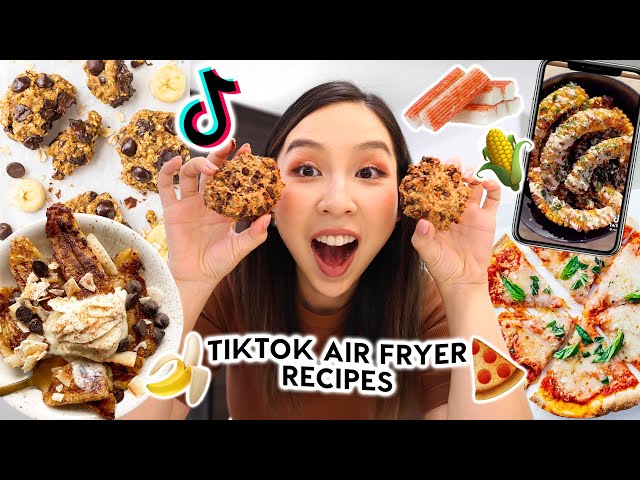 Testing Viral TikTok Air Fryer Recipes 🍪 | Part 8