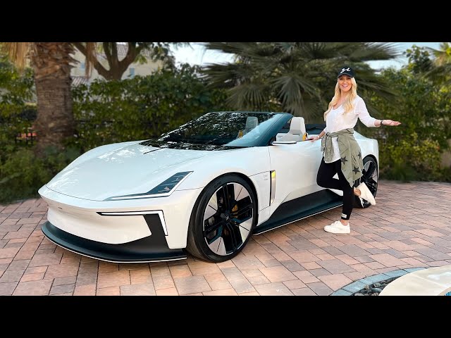 Supercar Roadster with a Drone | Polestar Concept