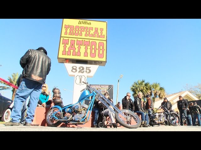 Willie's Tropical Tattoo Daytona Bike Week 2017